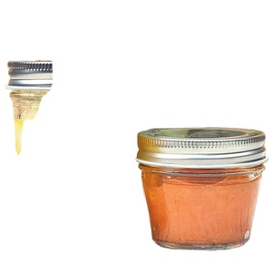 เหยือกแก้วคาเวียร์ปิดผนึกขวดแก้วสำหรับอาหาร200มล. - Product Image 1