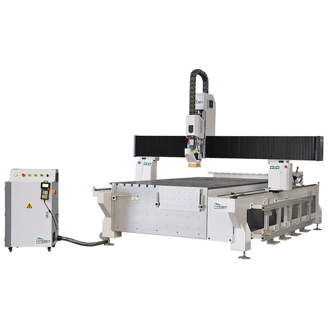 ANBEN 1530 ATC CNC Router with 9kW Spindle 3 Axis Automatic Tool Changer Servo Motor Woodworking Furniture Making Machine