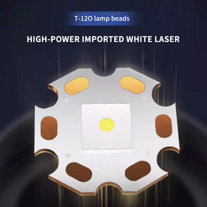 1700 lumen 5500mAh hợp kim nhôm dài phạm vi kết nối pin cắm trại <span class=keywords><strong>Torch</strong></span> ánh sáng 26650 sạc zoom chiến thuật đèn pin - Product Image 3