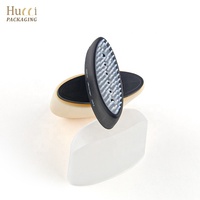 Flacon personnalisé en plastique HDPE pour soins du cuir chevelu, flacon de sérum pour la croissance des cheveux avec applicateur peigne