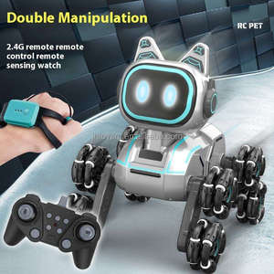 <span class=keywords><strong>Robot</strong></span> <span class=keywords><strong>Telecomandato</strong></span> a Otto Ruote 2.4G, 13 Canali, Giocattolo Educativo Elettronico Intelligente, Cane <span class=keywords><strong>Robot</strong></span> RC con Luci e Musica - Product Image 2