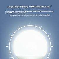 Ampoule LED SMD Super Lumineuse E27/B22 Économe en Énergie 5W/10W/15W Culot à Vis Globe Corps de Lampe PC Protection des Yeux CRI90 pour Usage Domestique AC