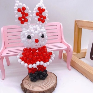 Porte-clés Lapin Géant Personnalisé Fait Main pour Décoration Maison, Breloque de Sac, Cadeau d'Anniversaire Fille, Souvenir de Remise de Diplôme - Product Image 6