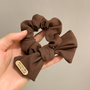 Mode Japonaise Coréenne : Grands Chouchous, Élastiques à <span class=keywords><strong>Cheveux</strong></span>, Attaches-queue de Cheval en Chiffon Nœud Papillon, Chouchous Ours, Liens à <span class=keywords><strong>Cheveux</strong></span> - Product Image 2