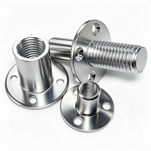 Factory High Precision Three Way T Nut M12 M20 Galvanized Carbon Steel Furniture Fittings - Product Image 1