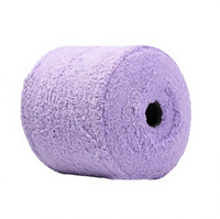 100% Polyester Non-Shedding Half Velvet Yarn High Strength Single-Sided Knitted Handmade Yarn for Home Clothes Hats Socks Dyed