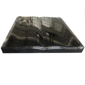 Черная Классическая гранитная Открытая книга надгробия памятники - Product Image 2