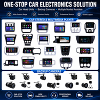 Radio Universal para Auto Android, Marco para Pantalla de Auto, CarPlay Inalámbrico, Android Auto, Navegación GPS, Soporte para Cámara Trasera