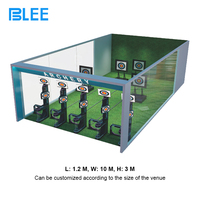 Simulateur de tir sportif électronique d'intérieur BLEE, position de cible mobile, machines de tir pour enfants et adultes