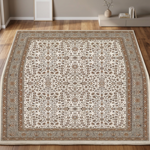 Modern Customized Design Solid Color Area Rug Wool Polyester Machine Made Medium Pile <b>Non</b> <b>Slip</b> Rubber Backing Eco-friendly - Product Image 5