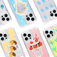 Coque de téléphone portable à paillettes liquides et sable mouvant pour iPhone X Xr 11 12 13 14 15 Plus Pro Max