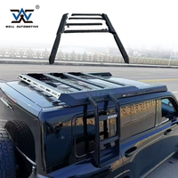 Fabricant de porte-bagages d'extérieur 4x4 en acier avec échelle et lumières Porte-bagages de toit de voiture pour Haval H9 2025