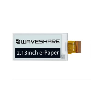 จอแสดงผล E-Paper ขนาด 2.13 นิ้ว, ความละเอียด 250 x 122, สีดำ/ขาว - Product Image 1