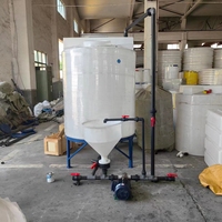 Meilleur Prix Cuve à Eau en Plastique PE 3000L 2000 Litres, Ronde à Fond Plat, Réservoir de Stockage Conteneur 10000L