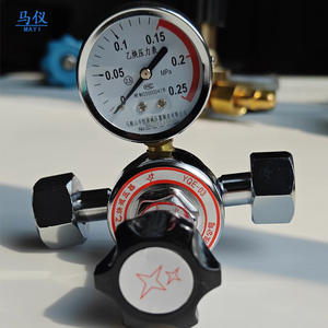 Regulador de Presión de Gas de Dos Etapas YQE-185/YQE-03, Válvula Reductora de Presión de Acetileno, Directo de Fábrica - Product Image 4