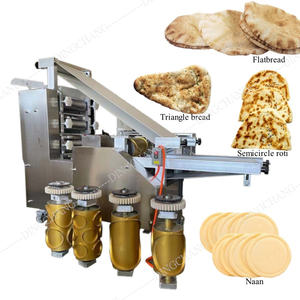 Machine de fabrication de pain pita arabe de haute qualité Machine de presse de tortilla à farine de blé algérien Machine à pain plat à la maison - Product Image 3