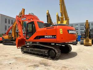 รถขุดล้อยาง DOOSAN DH220LC-7 พร้อมการรับประกัน 1 ปี แรงบิดสูง เครื่องยนต์ เกียร์ PLC และลูกปืน - Product Image 6