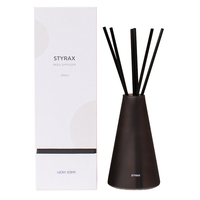 Diffuseur de liquide aromatique, ensemble cadeau de luxe, ml, avec emballage, bouteille de verre givré