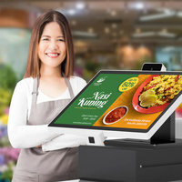 Kiosque libre-service Aonpos Scanner de codes à barres Ecumeur de cartes Machine de file d'attente pour les hôpitaux Kiosque de paiement du système de point de vente