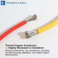 Câble UL3817 3000V XLPE 10AWG 12AWG 14AWG 16AWG 18AWG 20AWG 22AWG 24AWG Haute Tension Stockage d'Énergie Sans Halogène Fil Électronique
