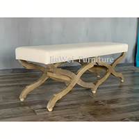 Tabouret ottoman français moderne antique, banc de salon pour salon, hôtel, chambre à coucher, meubles
