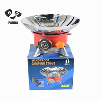 Réchaud de camping portable pliable à double combustible, personnalisé, pour équipement d'urgence en extérieur - Vente en gros