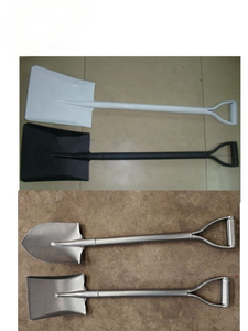 พลั่วเหล็กด้ามโลหะ สำหรับขุดดินในสวน งานก่อสร้าง และการเกษตร - Product Image 4