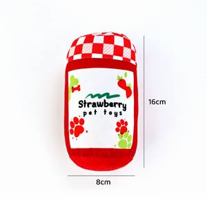 Nouveau jouet en peluche sonore pour animaux de compagnie, doux, en forme de seau de chips, interactif, soulage l'ennui et résiste aux morsures, jouets pour chiens - Product Image 5