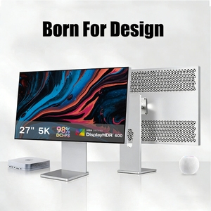 Écran d'ordinateur TCOLOR G27P à meilleur rapport qualité-prix, 99% DCI-P3 10 bits, moniteur <span class=keywords><strong>27</strong></span> <span class=keywords><strong>pouces</strong></span> 5K avec haut-parleurs intégrés <span class=keywords><strong>pour</strong></span> ordinateur portable - Product Image 1
