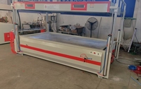 Presse de formage et de laminage sous vide à membrane PVC pour portes de meubles en MDF et bois, automatique et économique
