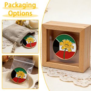 Broches personnalisées Al-Arfaj, symbole national du Koweït, badges de revers en émail souple, broches en métal, cadeau du Moyen-Orient, usine de 21 ans d'expérience - Product Image 6