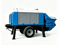 Pompe à béton professionnelle pour le transport et le coulage de béton