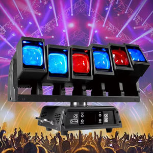 High Brightness 6x60W LED Matrix <b>Stage</b> Light, Rotating Beam Effect <b>Lighting</b> for Rental, Touring and Live Events - Product Image 1