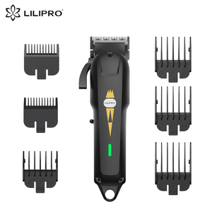 Tondeuse à cheveux professionnelle LILIPRO L19 pour salon, avec peignes de guidage multi-tailles pour hommes, pour différentes coiffures. - Product Image 1