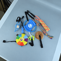 Aire de jeu pour chien en PVC écologique, résistante aux morsures, réglable, avec jouets suspendus pour l'entraînement et l'exercice des chiots en intérieur et en extérieur