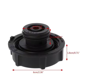 Réservoir de liquide de refroidissement de voiture 8V218K218AB 3M5H8100AD, réservoir d'expansion du radiateur avec couvercle pour <span class=keywords><strong>Ford</strong></span> <span class=keywords><strong>Fiesta</strong></span> L4 1.6 1513111 1301104 - Product Image 3