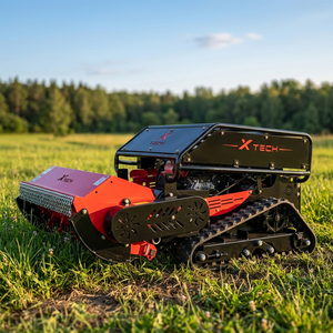 High Power Brand New Engine Remote Control Lawn Mower <strong>Grass</strong> Cutting Agricultural 800mm 1000mm <strong>Flail</strong> Lawn Mower - Product Image 2