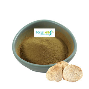 FocusHerb USA Entrepôt Spot UE et USDA Certifié Lion's Mane Champignon Extrait Poudre 30% Polysaccharide - Product Image 1