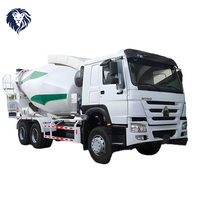 Camión Mezclador de Concreto HOWO 64 Euro3, 10-12m, 25000KG, Bomba de Motor para Obras de Construcción e Ingeniería