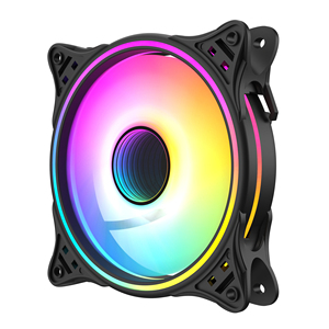 Ly cao cấp argb trường hợp máy tính Quạt thông gió CPU mát trường hợp máy tính làm mát 4Pin + Giao diện 3pin nhỏ - Product Image 5