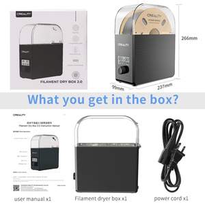 Caja Secadora de Filamento Creality 2.0, Deshidratador de Material para Impresora 3D de 1 kg con Ventiladores y Calefacción para Filamento de 1.75 mm - Product Image 6