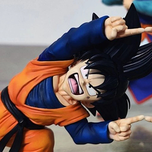 2 PCS/SET Anime Dragon DBZ Goten Gotenks Trunks Combined Body Anime Statue PVC Action Figure Toys Birthday Gift Collect for Kids - Product Image 4