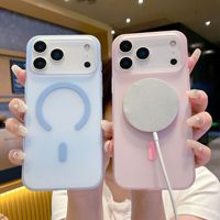 Coque de téléphone populaire mate dépolie magnétique antichoc pour iPhone 18 Pro, compatible avec iPhone 18, 17, 16, 15, 14, 13 Pro Max