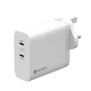 Gan Pengisi Daya Ponsel Usb C, Pengisi Daya Cepat Ponsel untuk Android Samsung Galaxy S22 Ultra Oppo Vooc Ponsel Pintar Pd Dinding