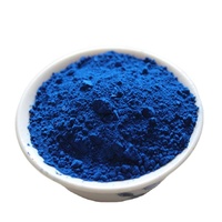 Les fabricants fournissent directement de l'oxyde de fer bleu de couleur profonde peinture brique béton avec bonne coloration pigments inorganiques