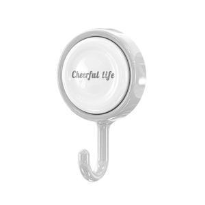 Ganchos de Succión Cheerful Life, Redondos, Cromados, para Montar en la Pared sin Perforaciones, para Cocina y Baño, Paquete de 3 - Product Image 2