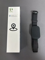 Collier de localisation pour animaux de compagnie, système de positionnement global, étanche, en silicone et nylon, longue durée de vie de la batterie, anti-perte, rappel intelligent pour iOS