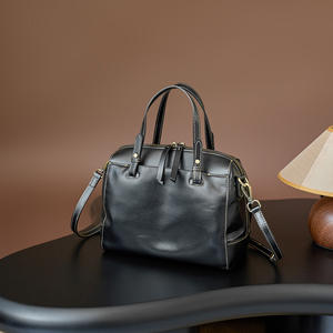 Sac à bandoulière Hobo en cuir véritable grande capacité, nouveau modèle, vente en gros d'usine OEM ODM - Product Image 1