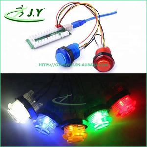 <span class=keywords><strong>Arcade</strong></span> trò chơi máy tự làm bộ phận thiết lập <span class=keywords><strong>LED</strong></span> Push nút màu xanh Bộ dụng cụ <span class=keywords><strong>Sanwa</strong></span> cần điều khiển - Product Image 6