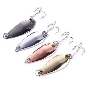 Appât dur d'hiver en métal pour la pêche, leurre pour attraper des poissons, matériel pour pêcher à la cuillère, 3.5cm, 3.7g, 1 pièce